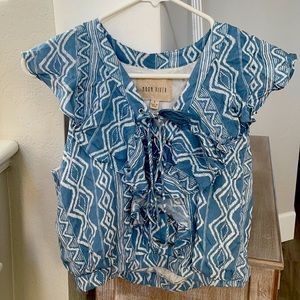 Trendy Tribal Crop Top